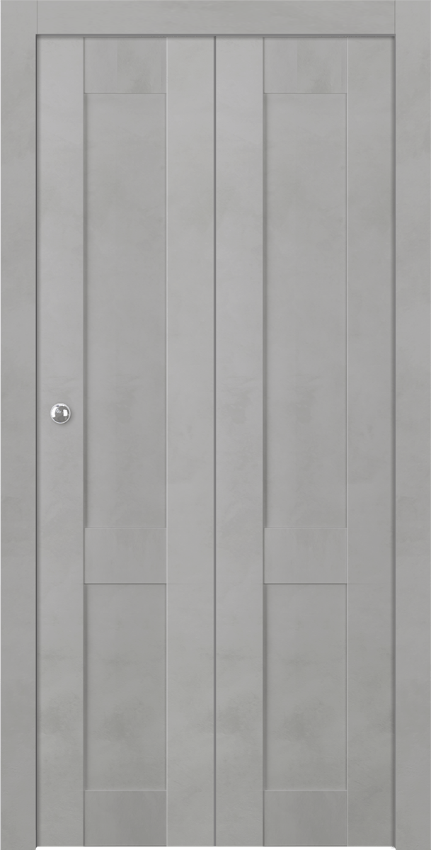 AVON 07 R LIGHT URBAN BI-FOLD BELLDINNI MODERN INTERIOR DOOR - 1