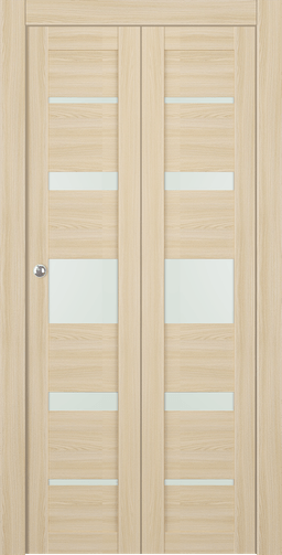AVON 07-03 VETRO LOIRE ASH BI-FOLD DOORS BELLDINNI MODERN INTERIOR DOOR - 1