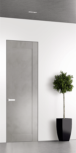 AVON 07 LIGHT URBAN INVISIBLE METAL FRAME BELLDINNI MODERN INTERIOR DOOR - 1