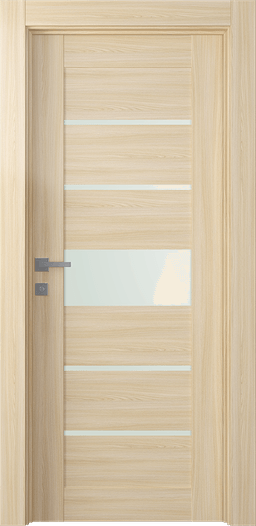 AVON 07-06 VETRO LOIRE ASH SWING DOORS BELLDINNI MODERN INTERIOR DOOR - 1