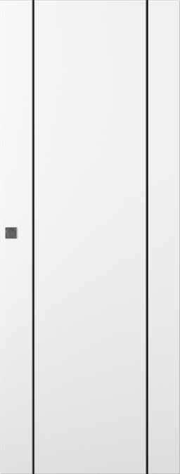 PALLADIO 2U BLACK BIANCO NOBLE MAGIC DOORS BELLDINNI MODERN INTERIOR DOOR - 1
