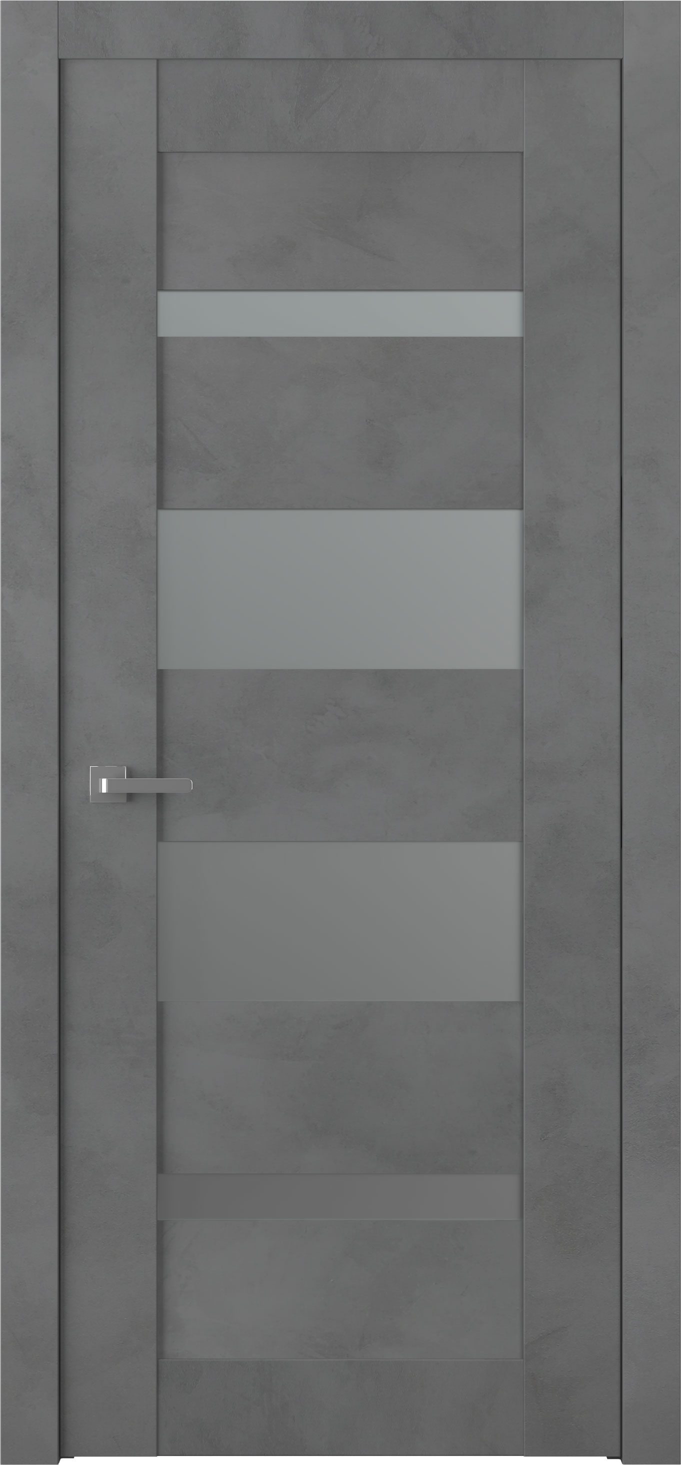 AVON 07-01 VETRO DARK URBAN SWING BELLDINNI MODERN INTERIOR DOOR - 1