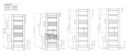 MIRELLA VETRO BIANCO NOBLE SLAB BELLDINNI MODERN INTERIOR DOOR - 6
