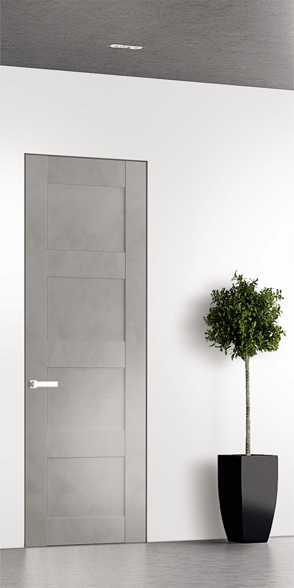  AVON 07 3R LIGHT URBAN INVISIBLE METAL FRAME BELLDINNI MODERN INTERIOR DOOR - 1
