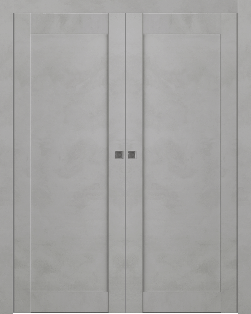 AVON 07 LIGHT URBAN DOUBLE POCKET BELLDINNI MODERN INTERIOR DOOR - 1