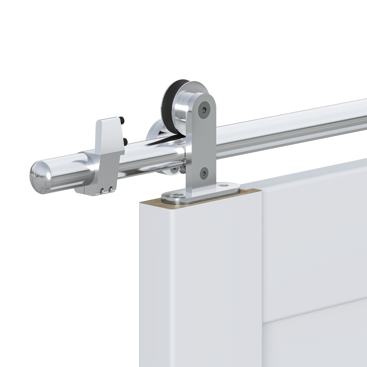 AVON 10 LITE VETRO LOIRE ASH DOUBLE BARN BELLDINNI MODERN INTERIOR DOOR - 2