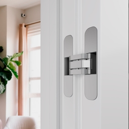 SMART PRO 2V BLACK POLAR WHITE DOUBLE INVISIBLE METAL FRAME BELLDINNI MODERN INTERIOR DOOR - 3