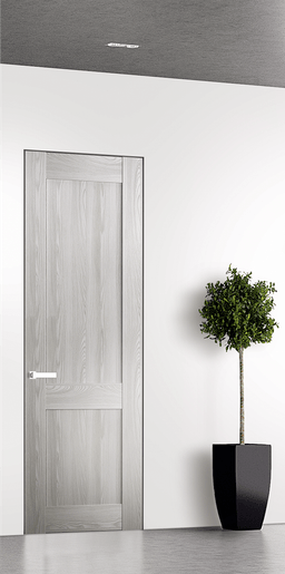AVON 07 R RIBEIRA ASH INVISIBLE METAL FRAME BELLDINNI MODERN INTERIOR DOOR - 1