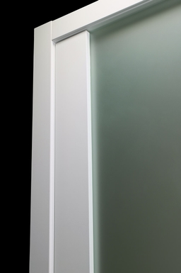 SMART PRO H3G VETRO POLAR WHITE SWING BELLDINNI MODERN INTERIOR DOOR - 4