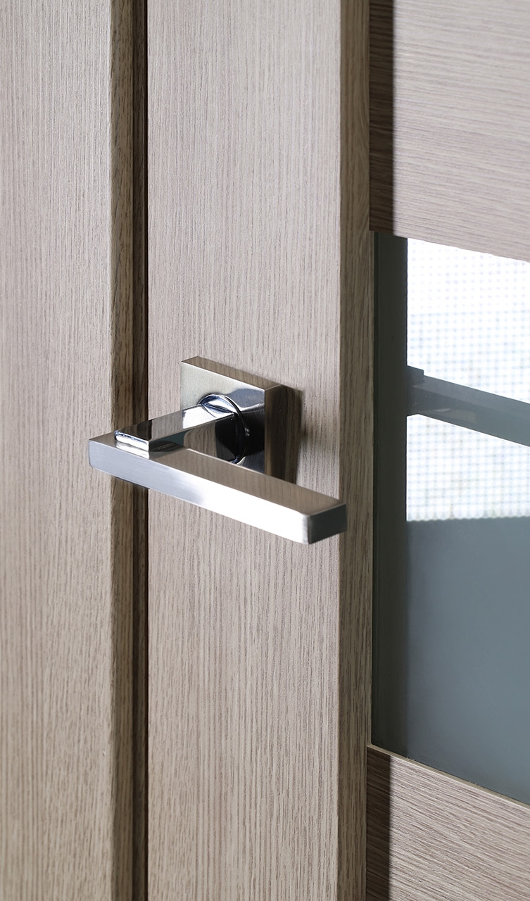 EDNA VETRO SHAMBOR INVISIBLE METAL FRAME BELLDINNI MODERN INTERIOR DOOR - 3