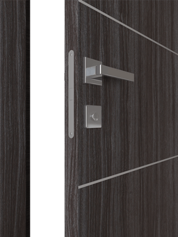 PALLADIO 2H GRAY OAK MAGIC BELLDINNI MODERN INTERIOR DOOR - 3