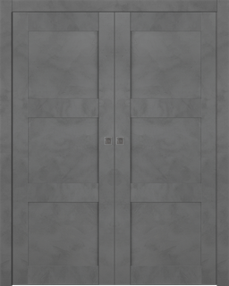 AVON 07 2RN DARK URBAN DOUBLE POCKET BELLDINNI MODERN INTERIOR DOOR - 1