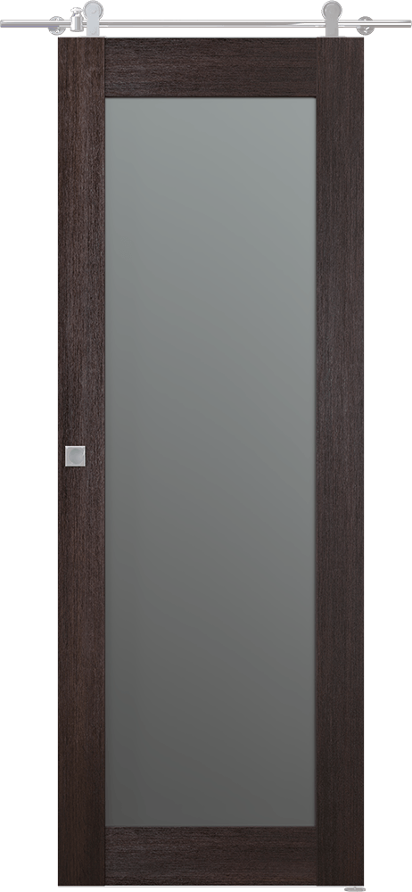 AVON 207 VETRO VERALINGA OAK BARN BELLDINNI MODERN INTERIOR DOOR - 1