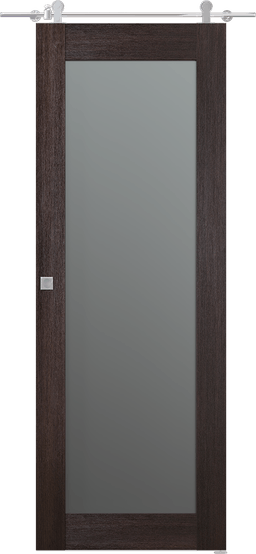 AVON 207 VETRO VERALINGA OAK BARN BELLDINNI MODERN INTERIOR DOOR - 1