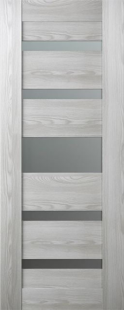 AVON 07-05 VETRO RIBEIRA ASH SLAB BELLDINNI MODERN INTERIOR DOOR - 1