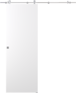 OPTIMA SNOW WHITE DOUBLE BARN BELLDINNI MODERN INTERIOR DOOR - 3