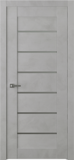 AVON 07-02 VETRO LIGHT URBAN SWING BELLDINNI MODERN INTERIOR DOOR - 1