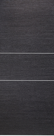 AVANTI 2H BLACK APRICOT SLAB BELLDINNI MODERN INTERIOR DOOR - 1