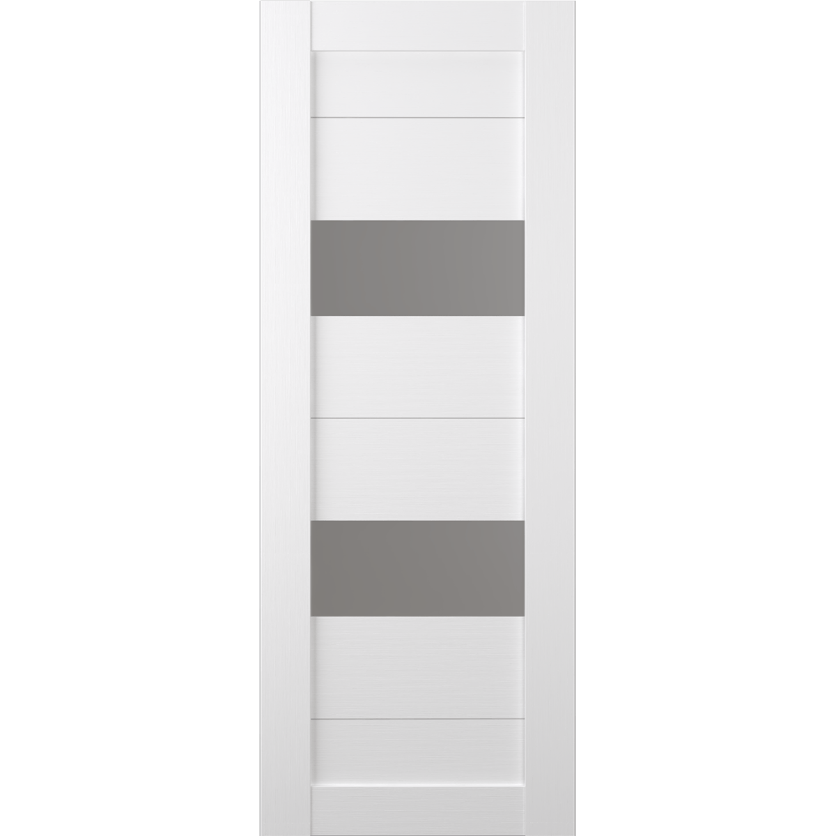 BERTA VETRO BIANCO NOBLE BARN BELLDINNI MODERN INTERIOR DOOR - 2