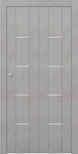 AVON 01 4H LIGHT URBAN BI-FOLD BELLDINNI MODERN INTERIOR DOOR - 1