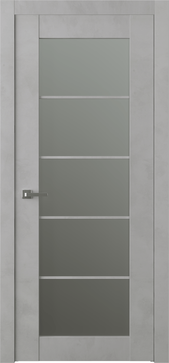 AVON 5 LITE VETRO LIGHT URBAN SWING BELLDINNI MODERN INTERIOR DOOR - 1