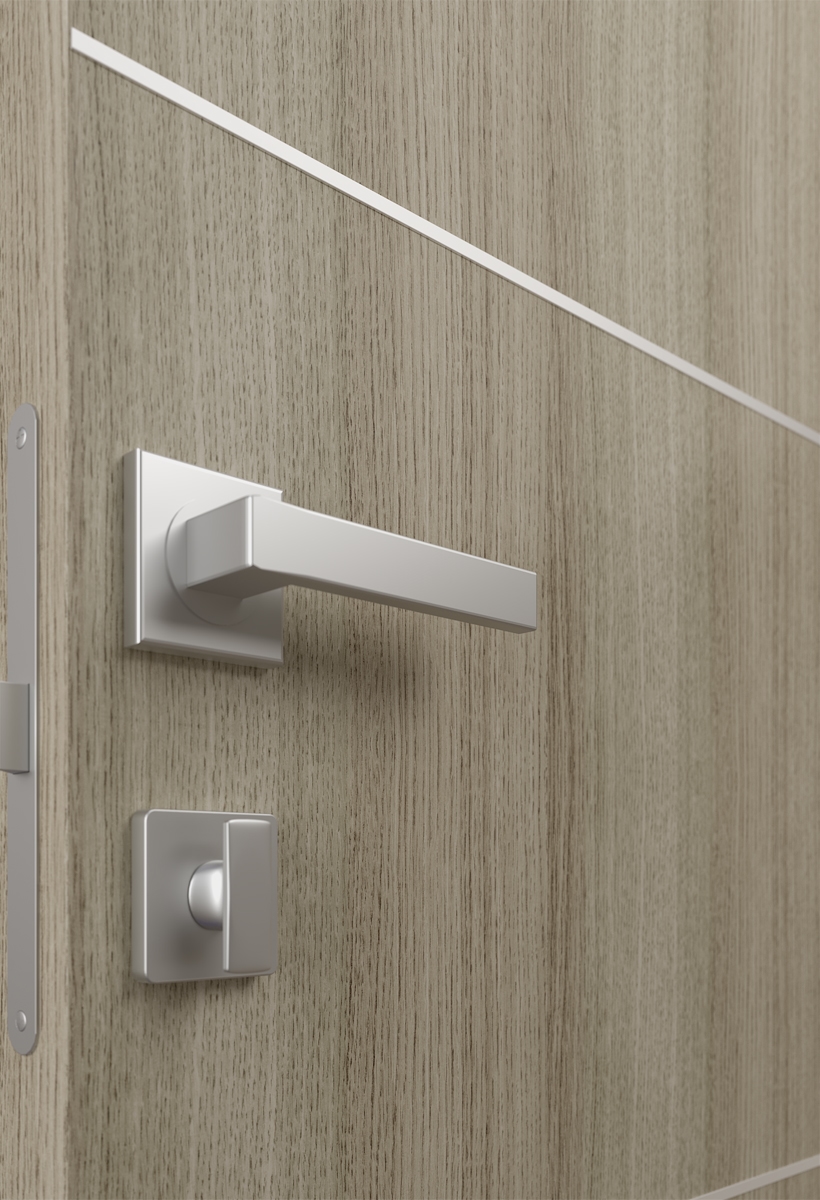 OPTIMA 2H SHAMBOR DOUBLE INVISIBLE METAL FRAME BELLDINNI MODERN INTERIOR DOOR - 3