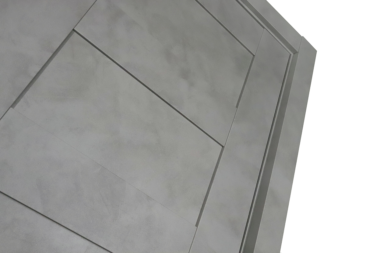 AVON 07 3R DARK URBAN INVISIBLE METAL FRAME BELLDINNI MODERN INTERIOR DOOR - 4