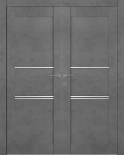 AVON 07 3H DARK URBAN DOUBLE BELLDINNI MODERN INTERIOR DOOR - 1