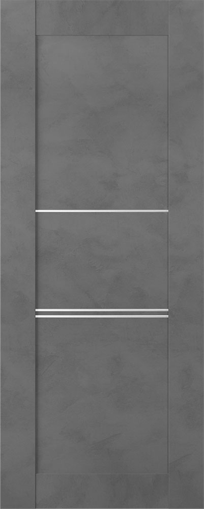 AVON 07 3H DARK URBAN SLAB BELLDINNI MODERN INTERIOR DOOR - 1