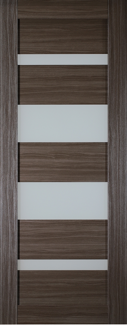 MIRELLA VETRO GRAY OAK SLAB BELLDINNI MODERN INTERIOR DOOR - 1