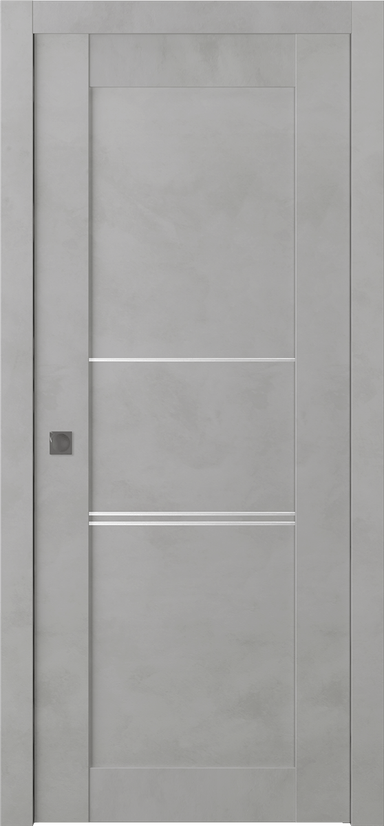 AVON 07 3H LIGHT URBAN POCKET BELLDINNI MODERN INTERIOR DOOR - 1