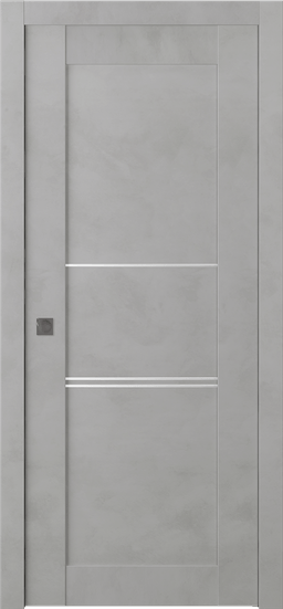 AVON 07 3H LIGHT URBAN POCKET BELLDINNI MODERN INTERIOR DOOR - 1