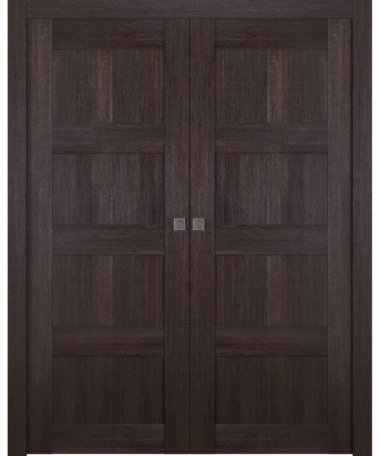 AVON 07 3R VERALINGA OAK DOUBLE POCKET BELLDINNI MODERN INTERIOR DOOR - 1