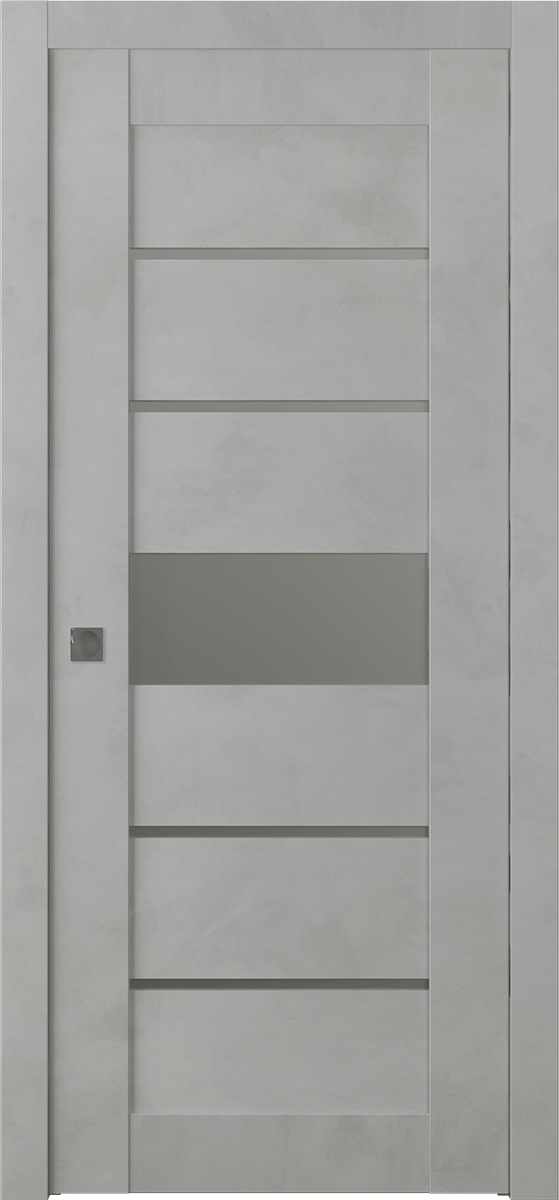 AVON 07-06 VETRO LIGHT URBAN POCKET BELLDINNI MODERN INTERIOR DOOR - 1