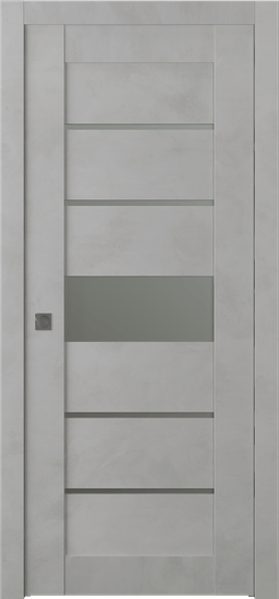 AVON 07-06 VETRO LIGHT URBAN POCKET BELLDINNI MODERN INTERIOR DOOR - 1