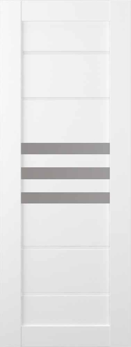DOME VETRO BIANCO NOBLE SLAB BELLDINNI MODERN INTERIOR DOOR - 1