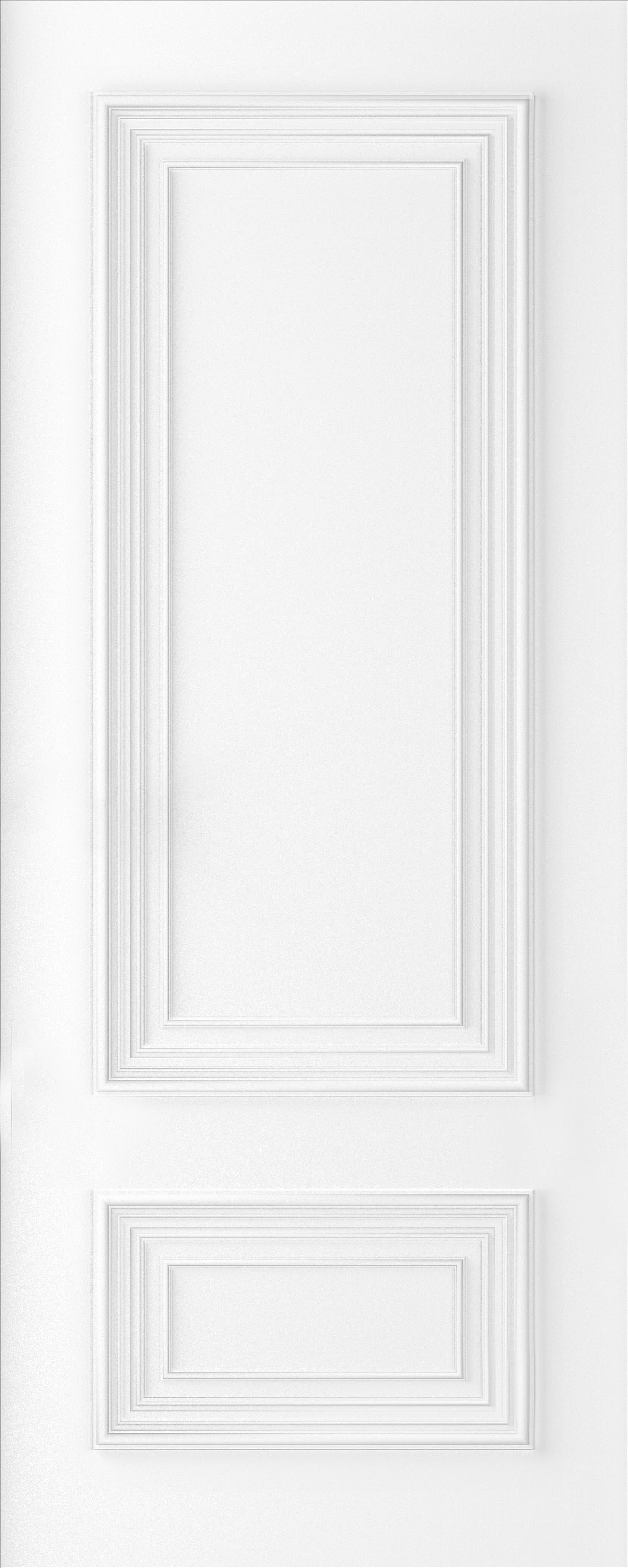 PALAZZO 2 POLAR WHITE SLAB BELLDINNI MODERN INTERIOR DOOR - 1