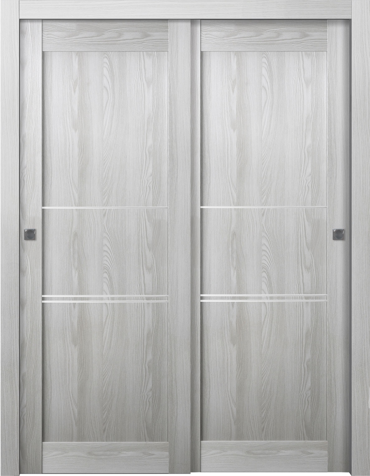 AVON 07 3H RIBEIRA ASH BYPASS BELLDINNI MODERN INTERIOR DOOR - 1