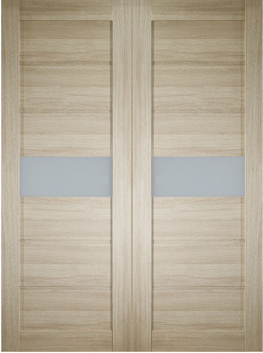 EDNA VETRO SHAMBOR DOUBLE BARN BELLDINNI MODERN INTERIOR DOOR - 2