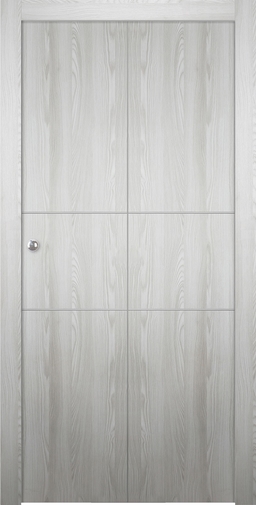 OPTIMA 2H RIBEIRA ASH BI-FOLD BELLDINNI MODERN INTERIOR DOOR - 1