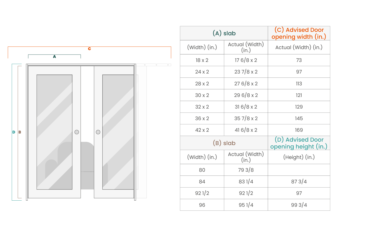 KINA VETRO BIANCO NOBLE DOUBLE POCKET DOORS BELLDINNI MODERN INTERIOR DOOR - 9