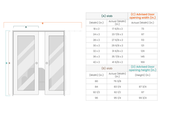 KINA VETRO BIANCO NOBLE DOUBLE POCKET DOORS BELLDINNI MODERN INTERIOR DOOR - 9