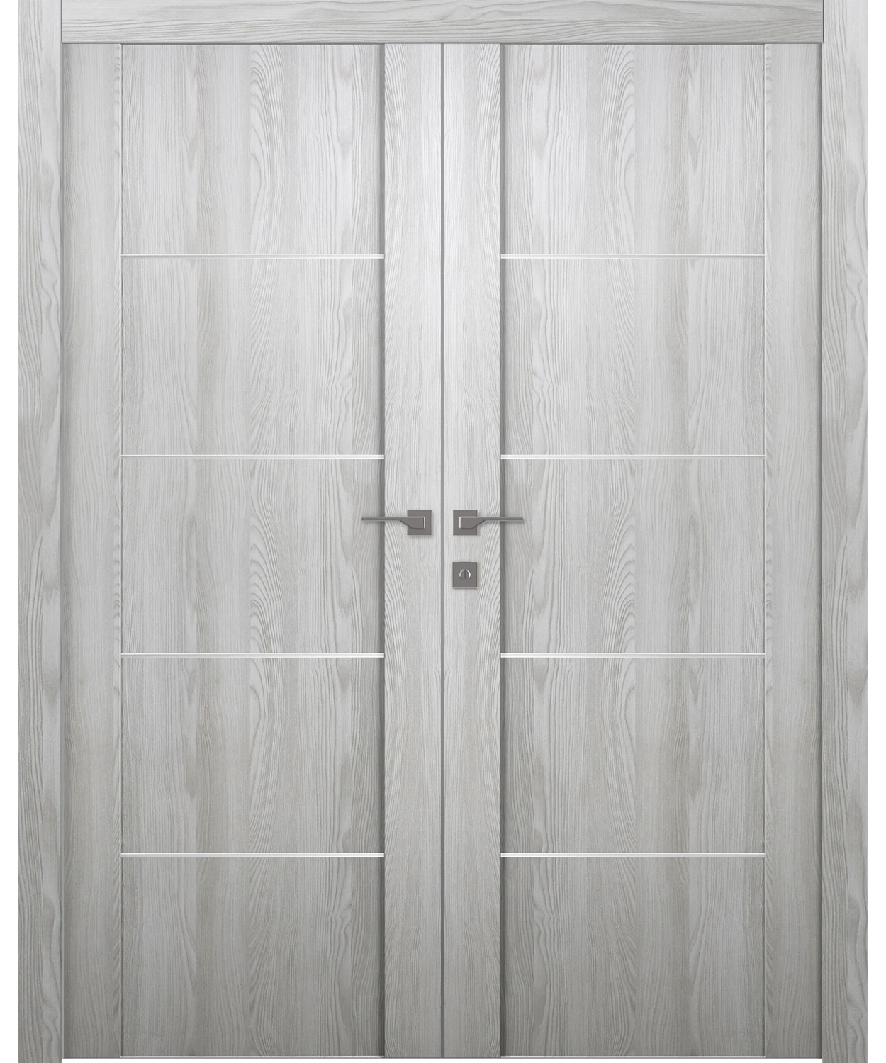 AVON 01 4H RIBEIRA ASH DOUBLE BELLDINNI MODERN INTERIOR DOOR - 1