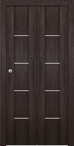 AVON 01 4H VERALINGA OAK BI-FOLD BELLDINNI MODERN INTERIOR DOOR - 1