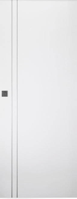 SMART PRO 2V POLAR WHITE DOUBLE MAGIC BELLDINNI MODERN INTERIOR DOOR - 1