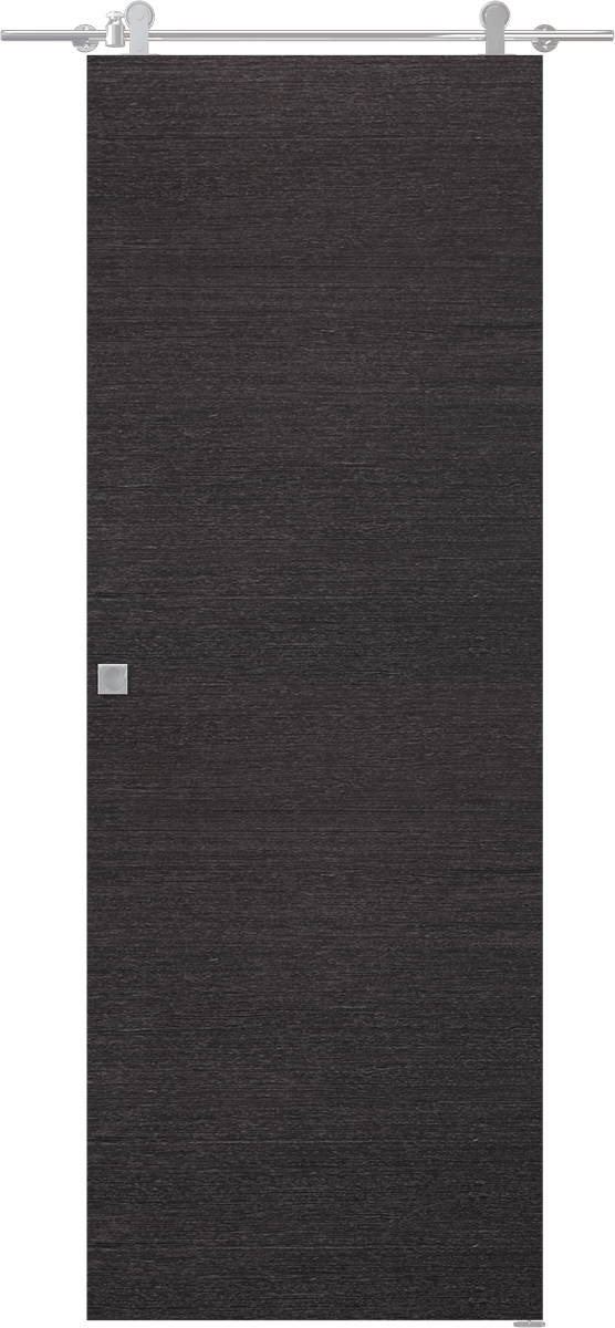 AVANTI BLACK APRICOT DOUBLE BARN BELLDINNI MODERN INTERIOR DOOR - 1