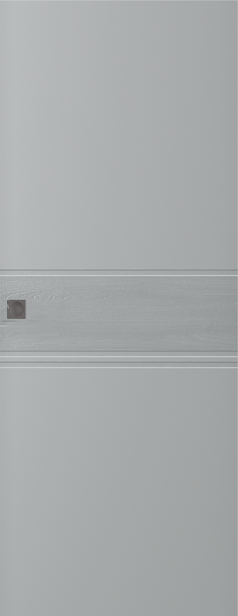 TWINWOOD 2 LIGHT GREY DOUBLE MAGIC BELLDINNI MODERN INTERIOR DOOR - 1