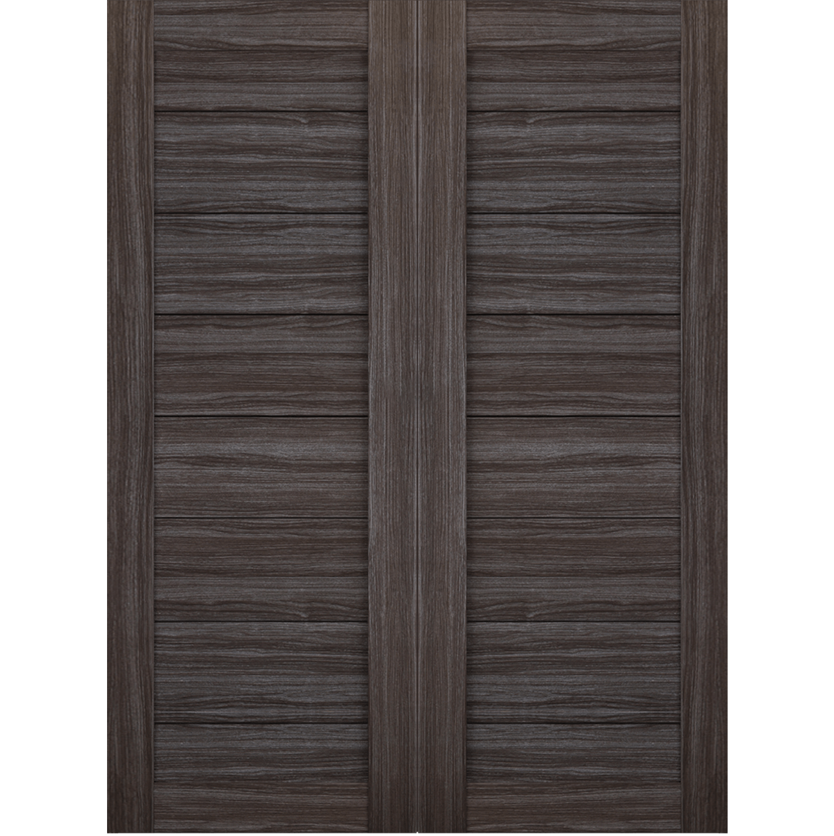 ERMI GRAY OAK BYPASS BELLDINNI MODERN INTERIOR DOOR - 2