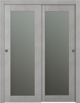 AVON 207 VETRO LIGHT URBAN BYPASS BELLDINNI MODERN INTERIOR DOOR - 1