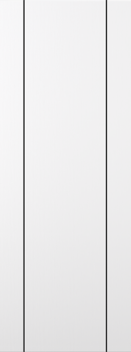 SMART PRO 2U BLACK POLAR WHITE SLAB DOORS BELLDINNI MODERN INTERIOR DOOR - 1